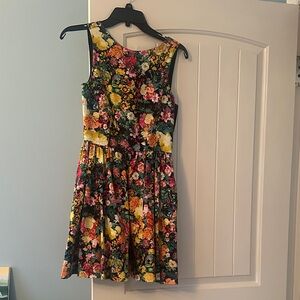 Zara Floral Multicolor Dress